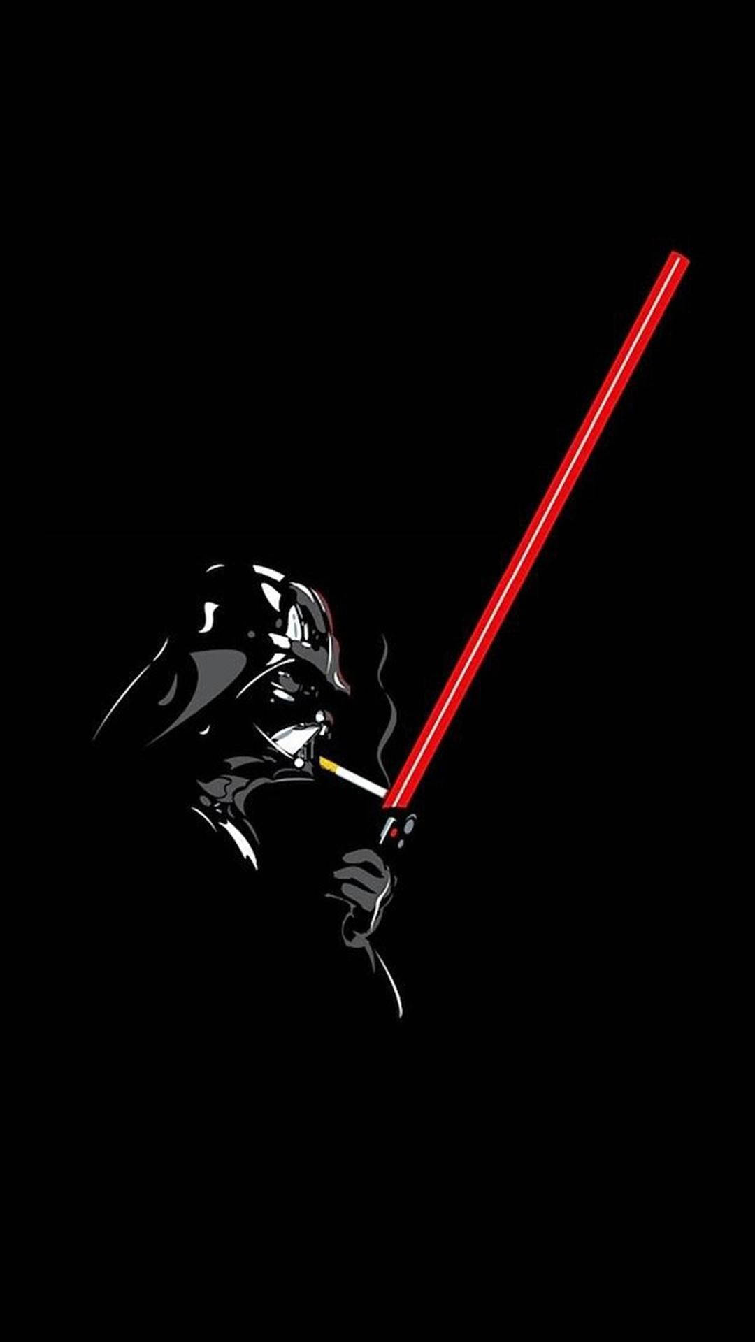 Badass Darth Vader Lightsaber Wallpaper
