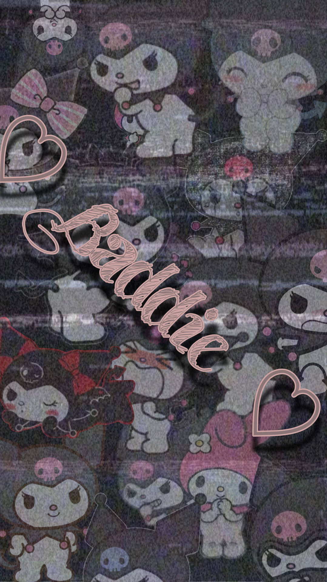 Baddie Aesthetic My Melody Kuromi Wallpaper