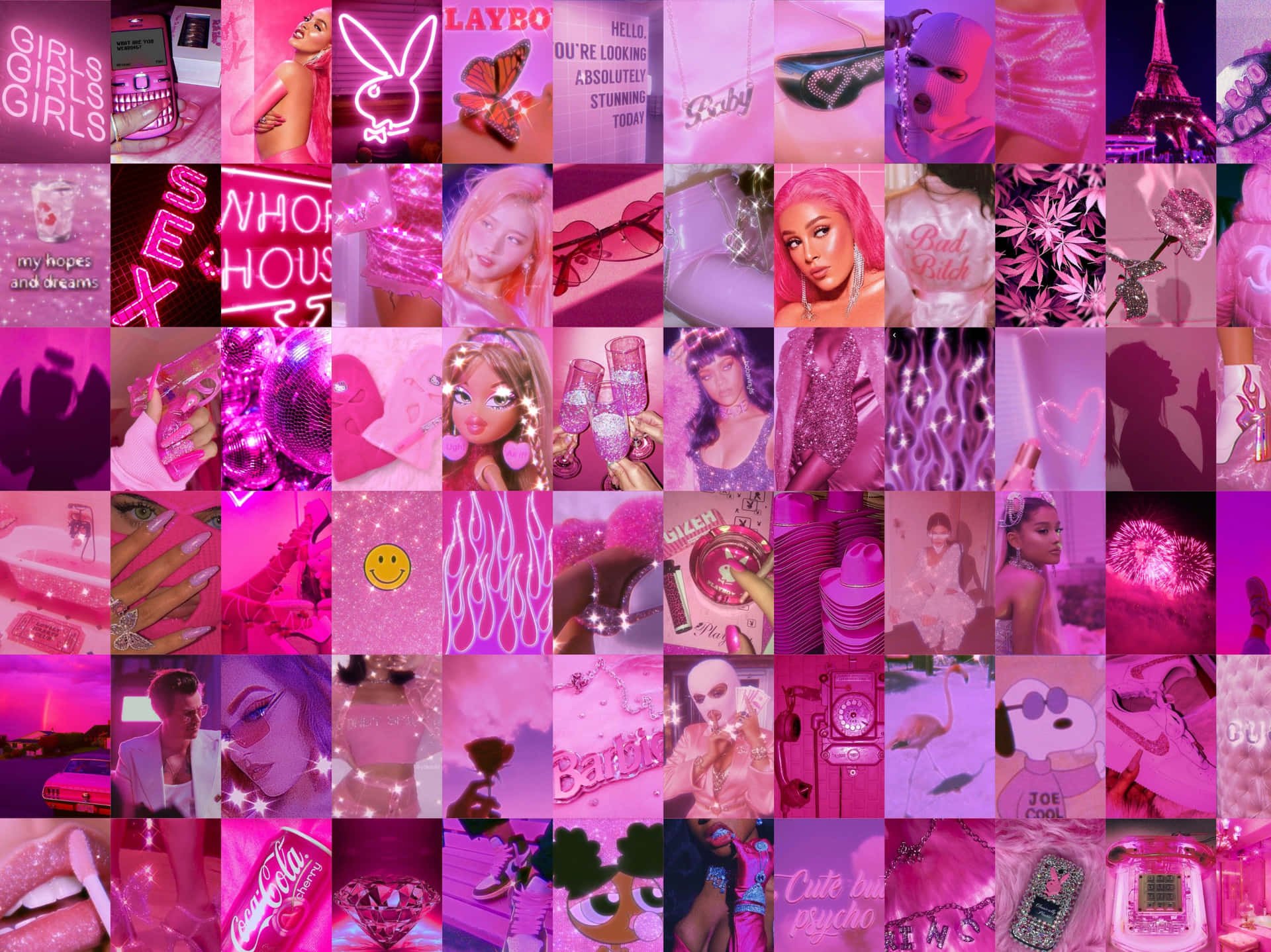 Pink Baddie Wallpaper 