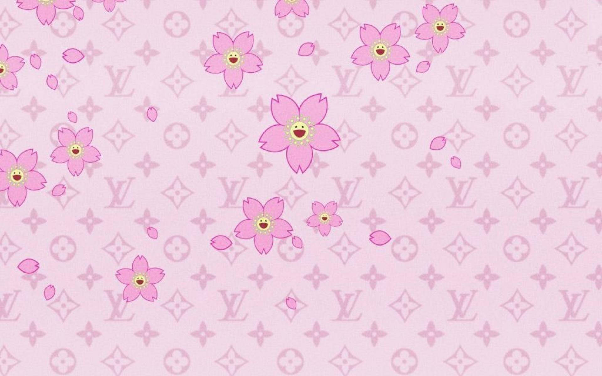 Baddie Aesthetic Pink Flowers Wallpaper