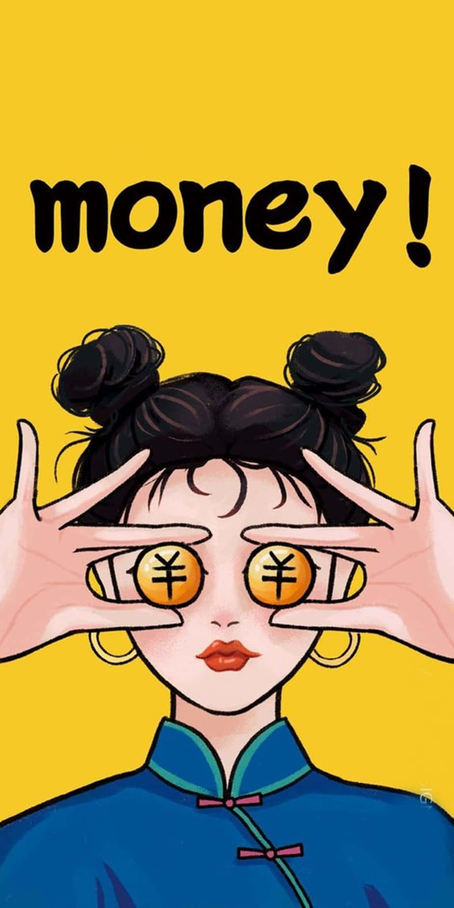 Money - Chinese Girl With Glasses Wallpaper