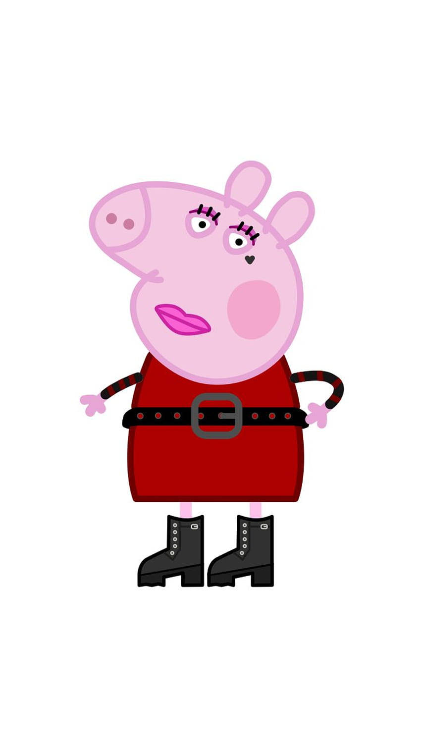 Baddie Peppa Pig Boots Background