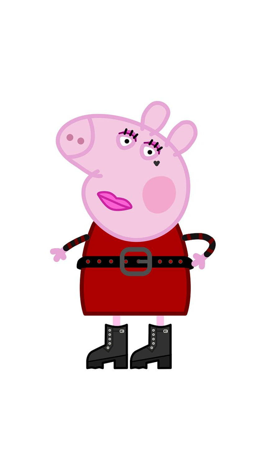 Baddie Peppa Pig Boots (tuffing- Peppa Gris Stövlar) Wallpaper