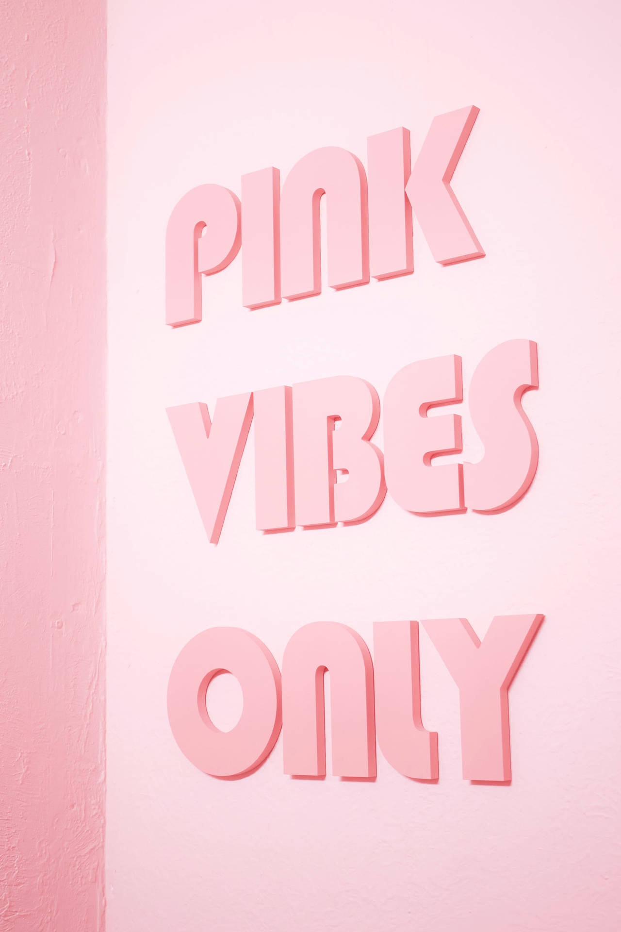 Baddie Pink Vibes Wallpaper