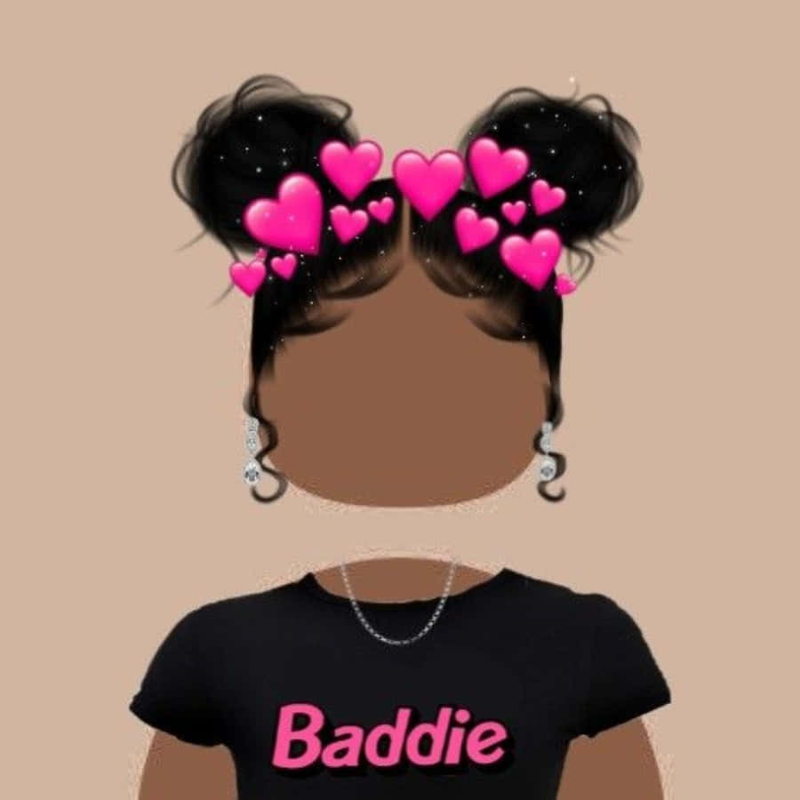 Baddie T Shirt With Hearts