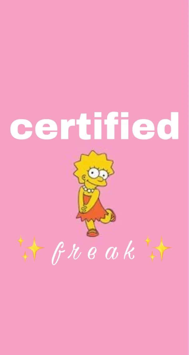 Certified Freak - Tumblr Wallpaper