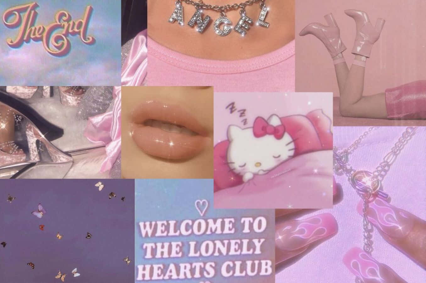 Embracing the 90's Vibes with Baddie Vintage Aesthetic Wallpaper