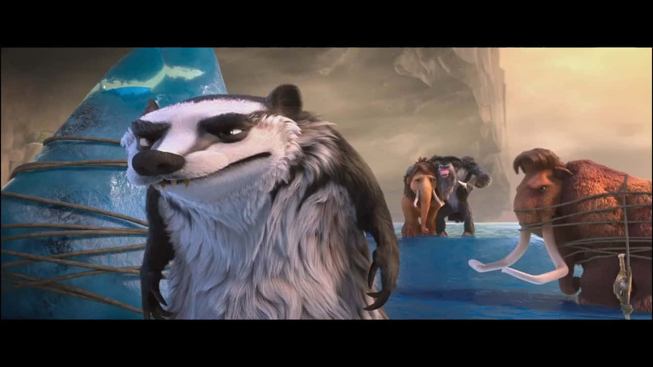 Badger From The Ice Age: Continental Drift Wallpaper