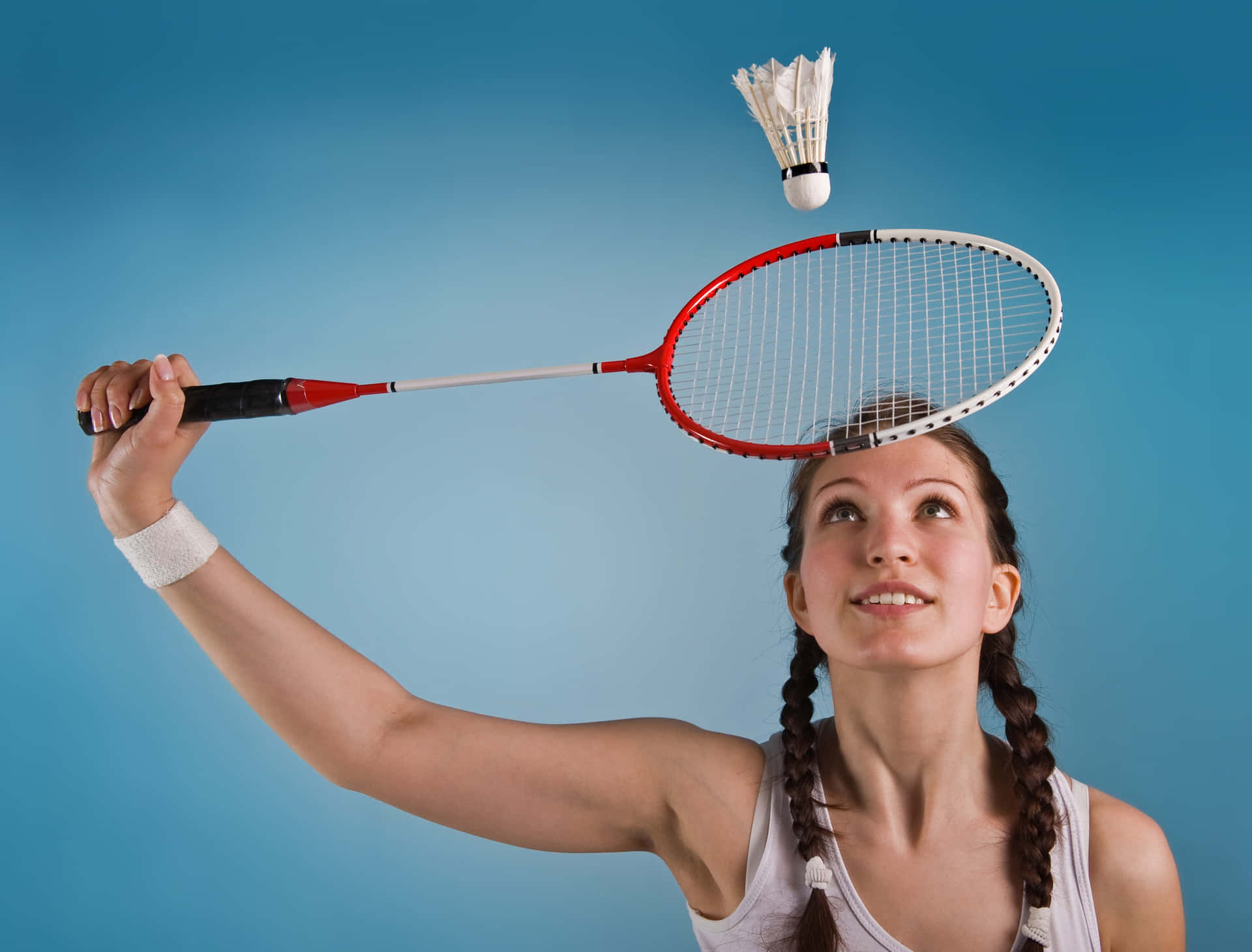Captivating Badminton Action