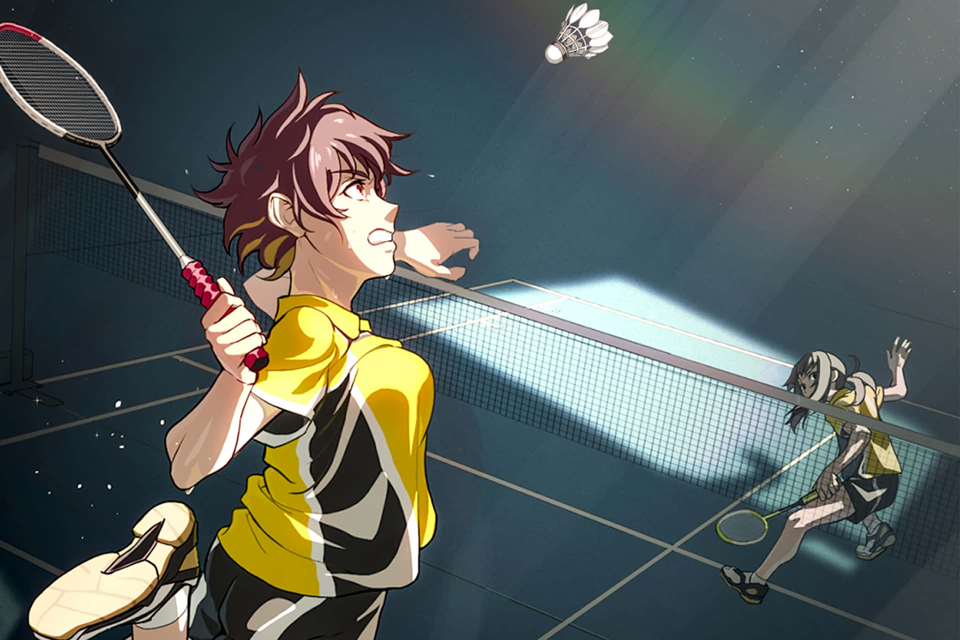 Badmintonbakgrundsbild