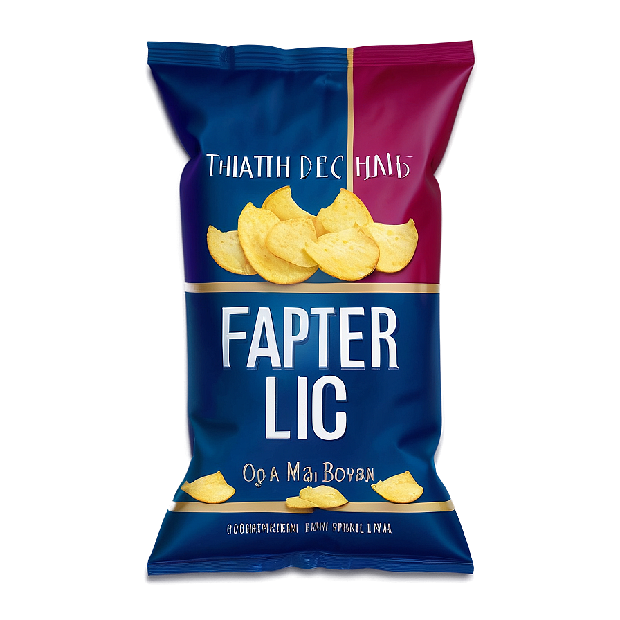 Bag Of Chips C PNG