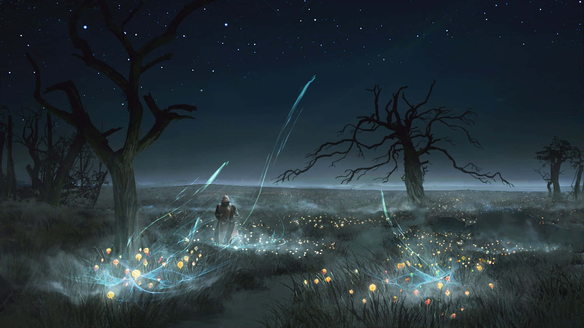Baggrundaf Grave Of The Fireflies.