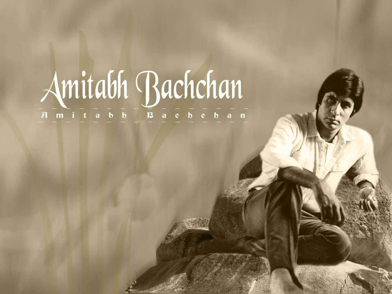 Baggrundmed Amitabh Bachchan