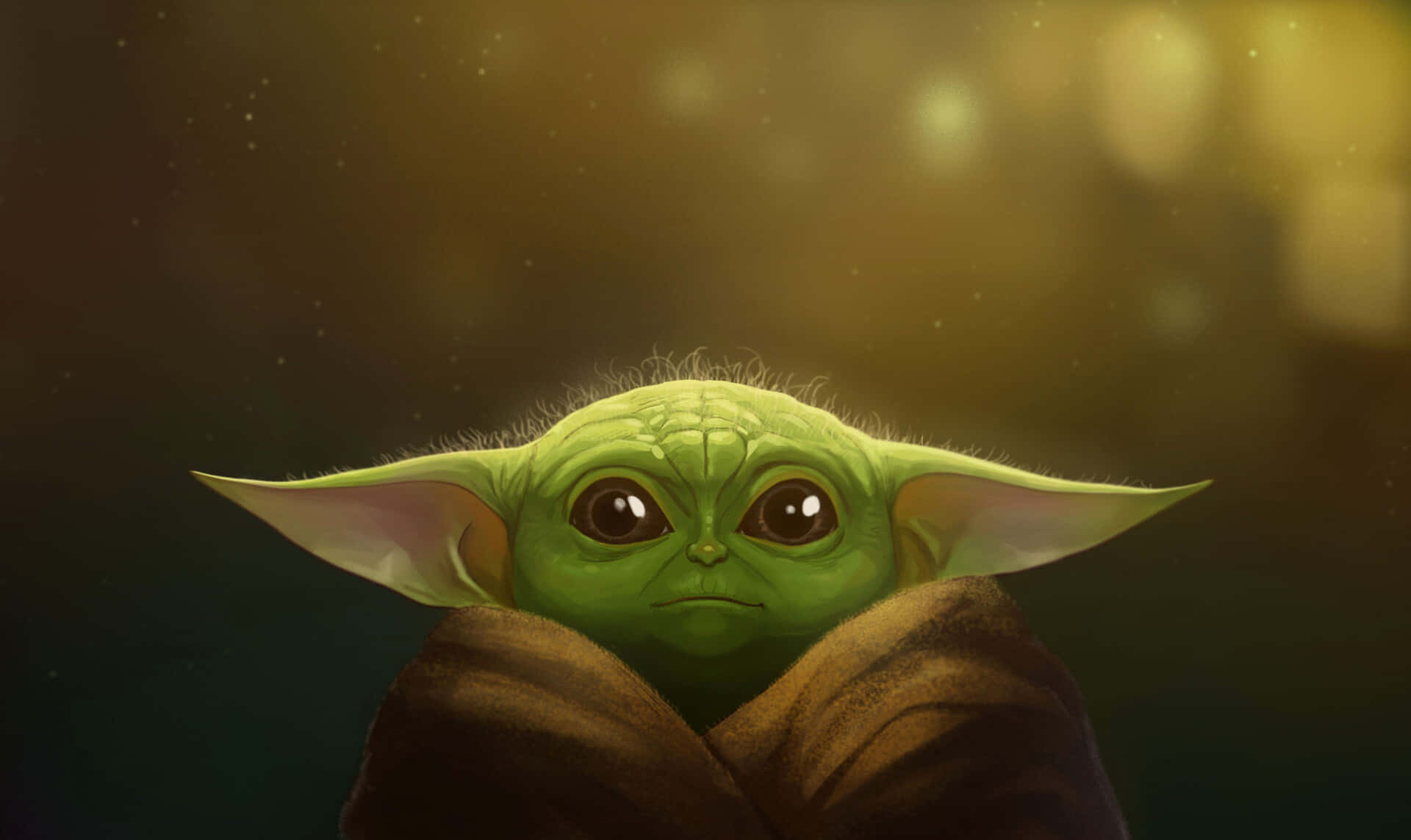 Baggrundmed Baby Yoda