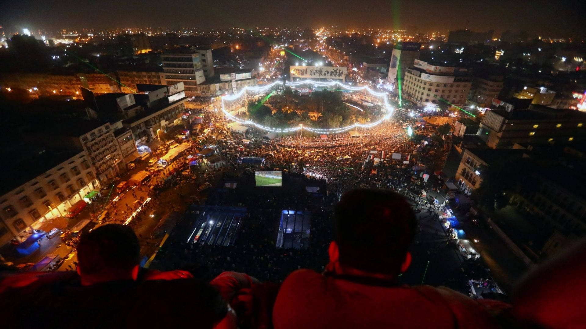 Baghdad Night View