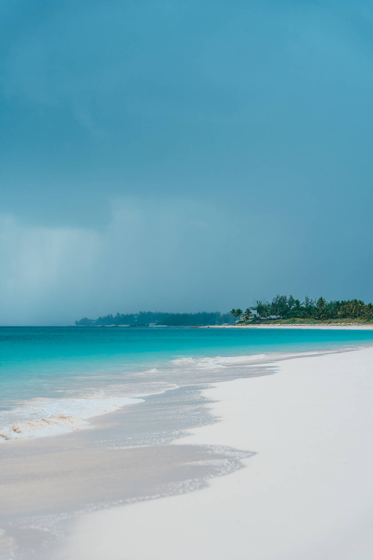 Bahamasfina Playa Azul Pastel. Fondo de pantalla