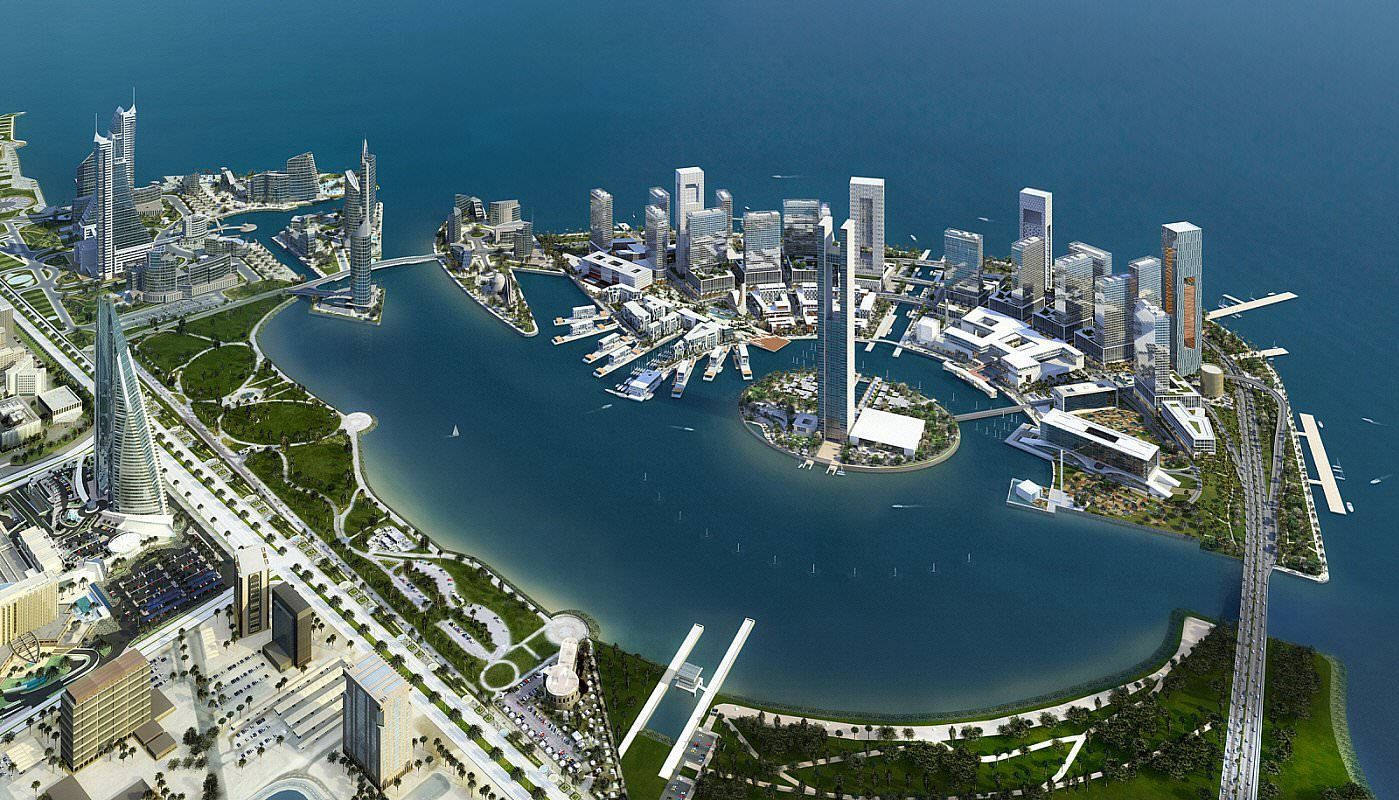 Bahrain Bay Masterplan Wallpaper