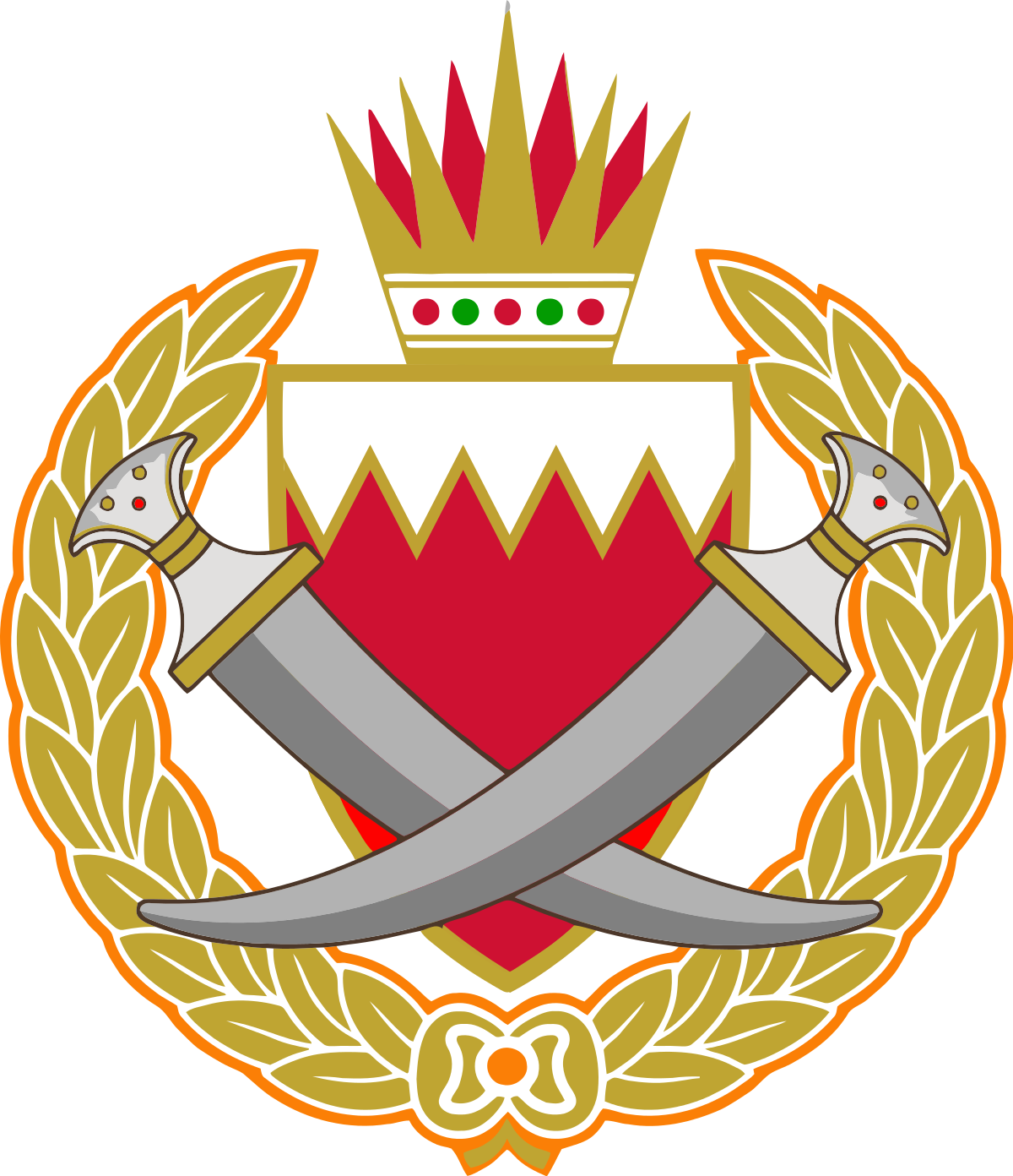 Bahrain Coatof Arms PNG