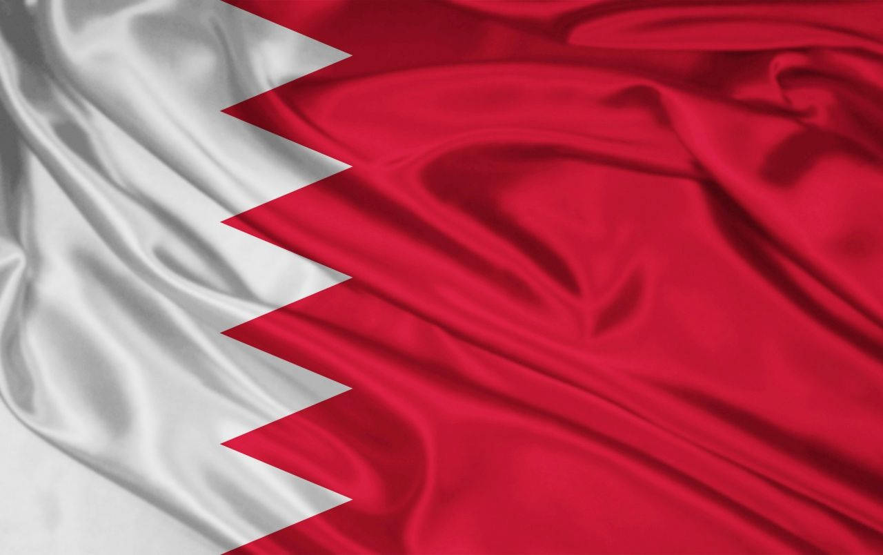 Bahrainsflagga. Wallpaper