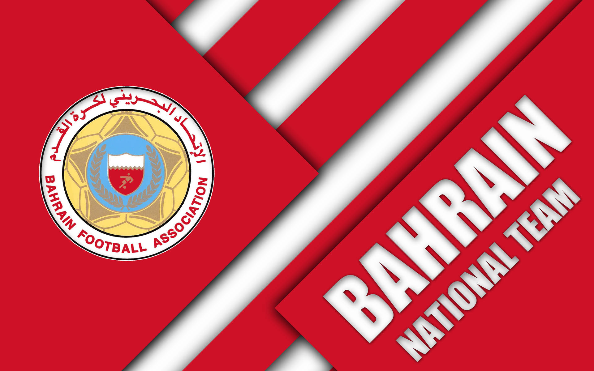 Equipode Fútbol De Bahrein. Fondo de pantalla