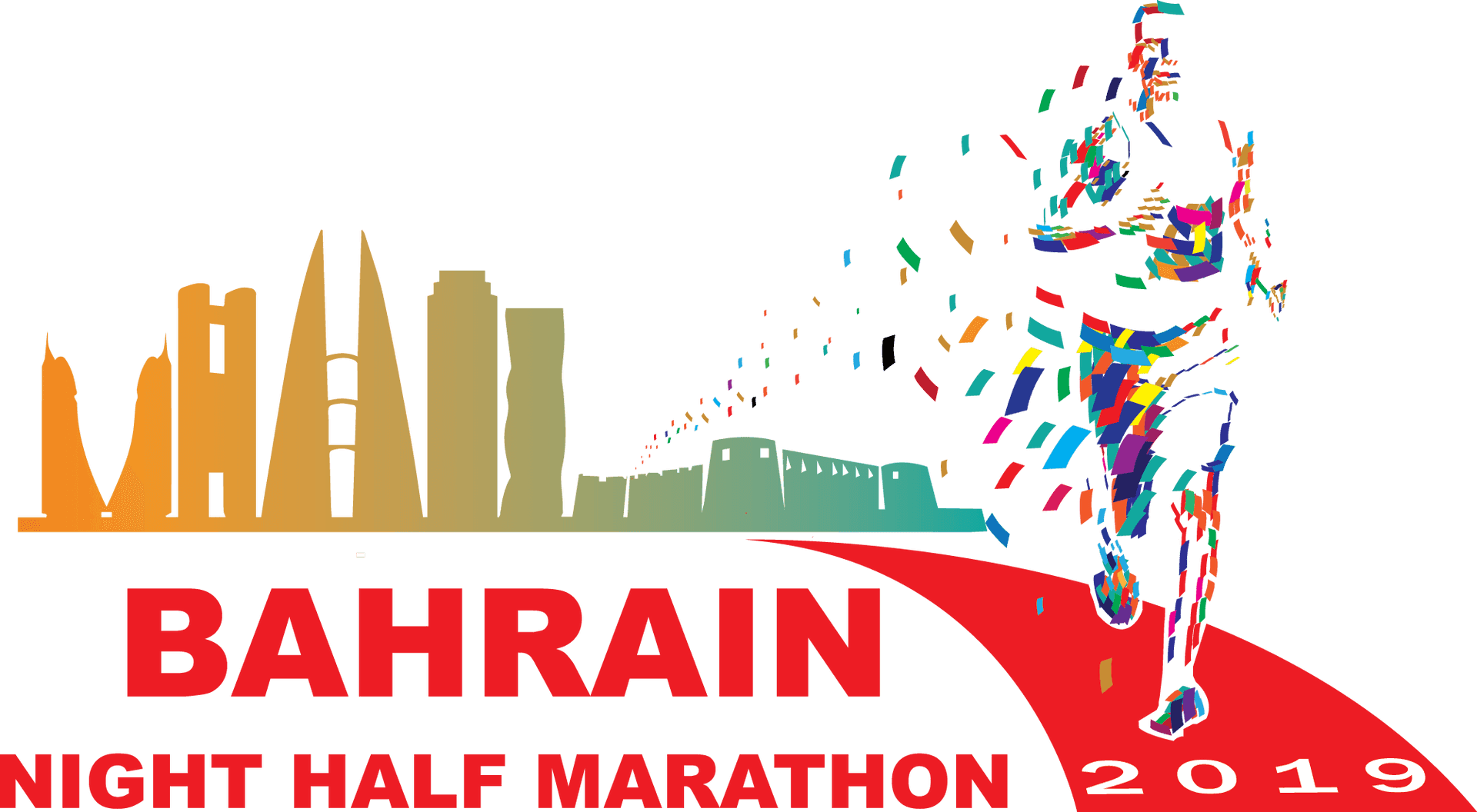 Bahrain Night Half Marathon2019 Logo PNG
