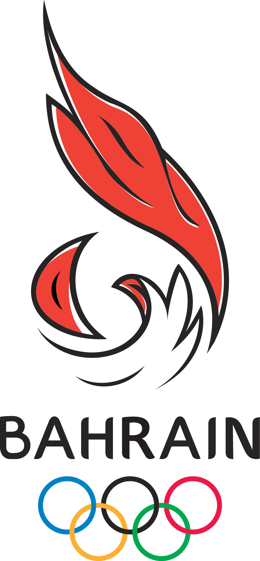 Bahrain Olympic Committee Logo PNG