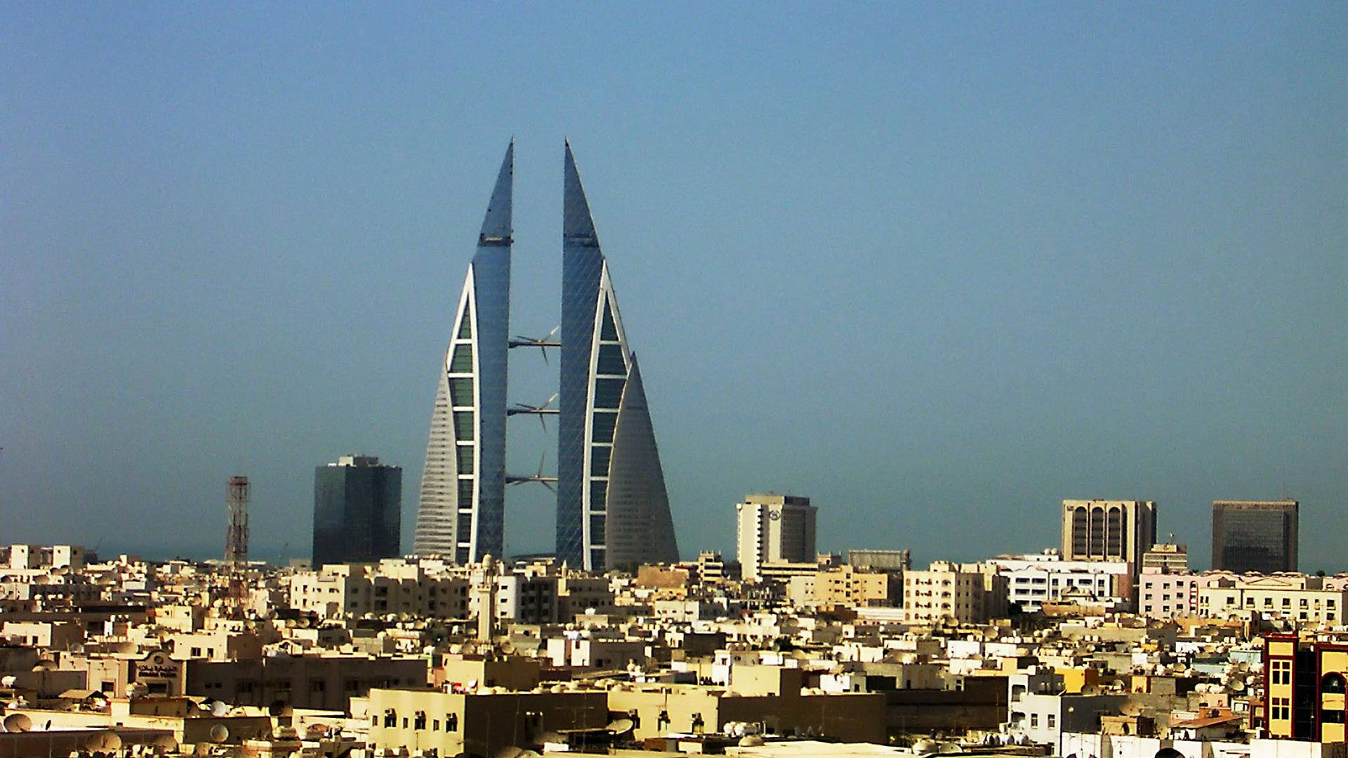 Bahrain Strukturer med finesseLinjer designet til at fange betragterens syn. Wallpaper
