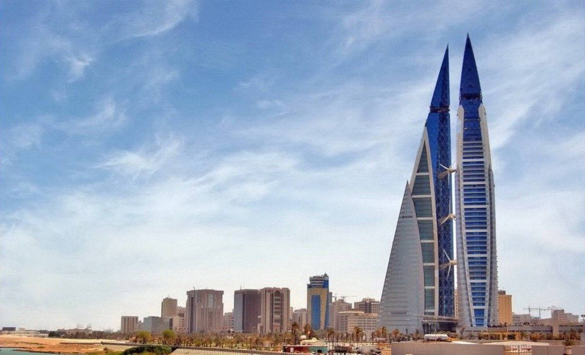 Bahrainworld Trade Center: Bahrain Världshandelscenter Wallpaper
