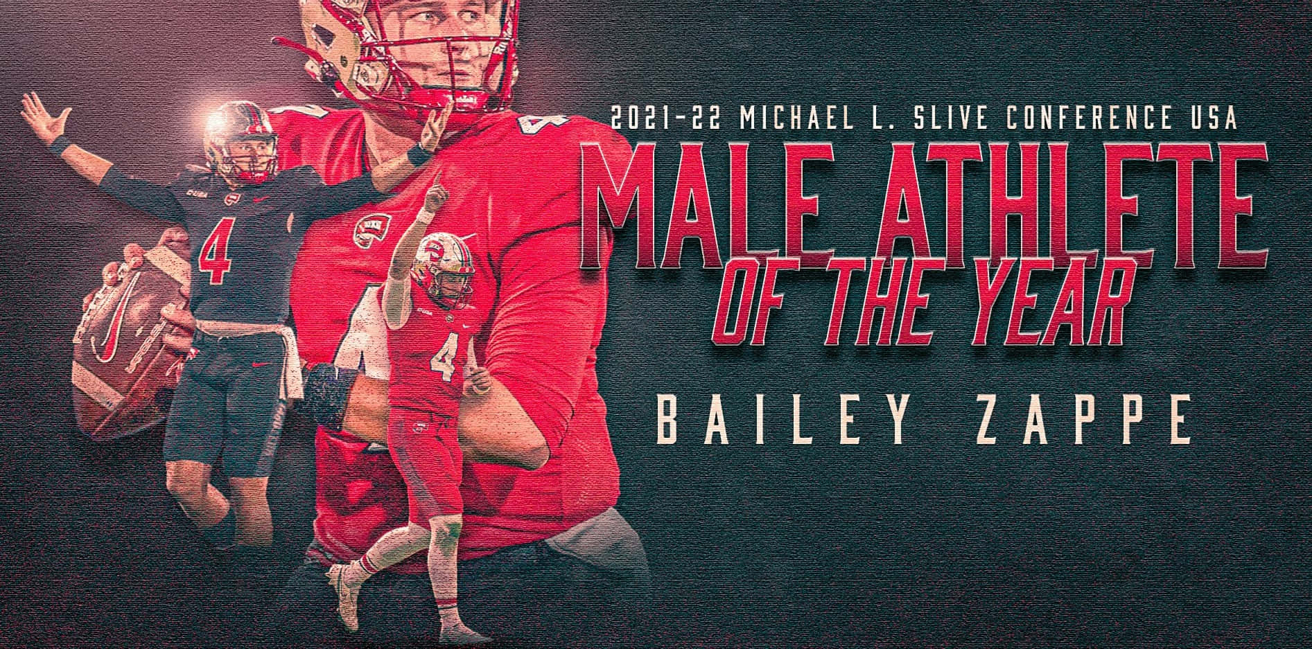 Bailey Zappe Male Athleteofthe Year Award Wallpaper