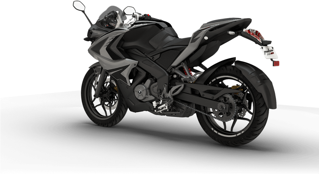 Bajaj Pulsar Sports Bike Profile View PNG