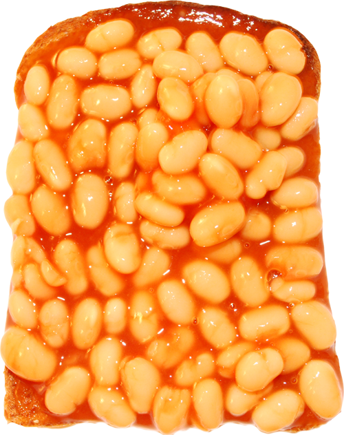 Baked Beanson Toast PNG