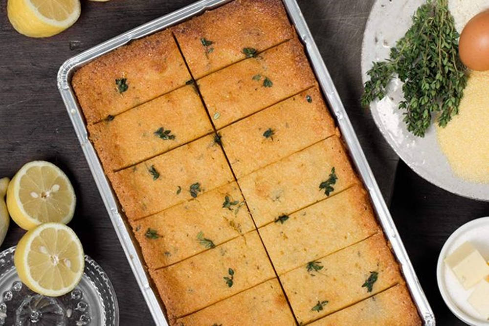 Baked Cornbread To Compete With Polenta Wallpaper