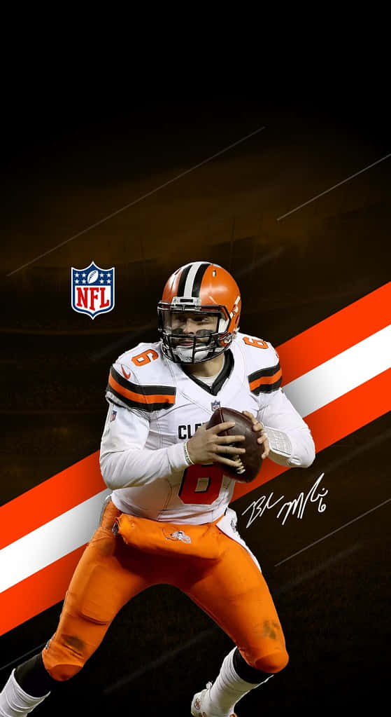 Baker Mayfield, Quarterback for the Cleveland Browns Wallpaper