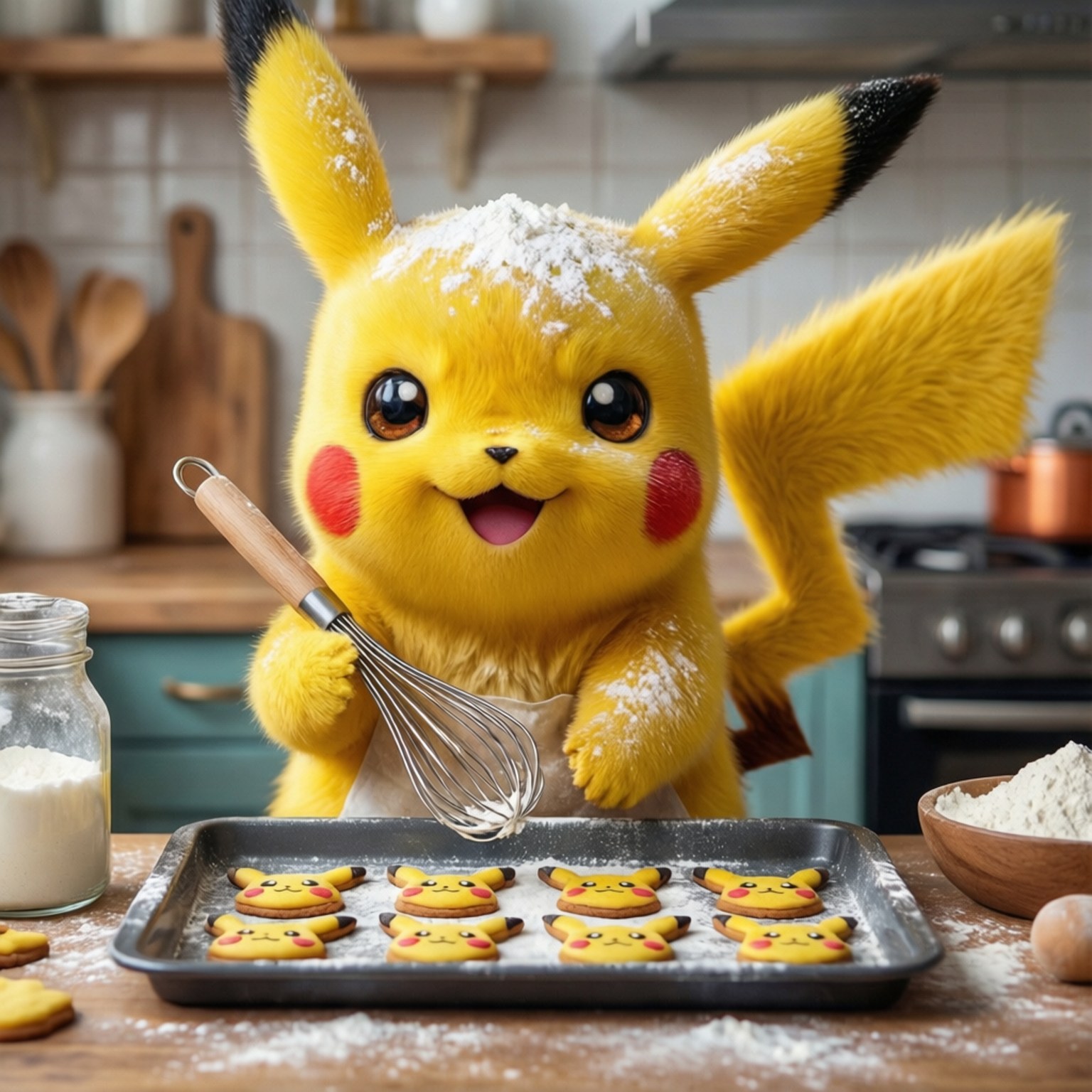Baker Pikachu Bakgrundsbilder