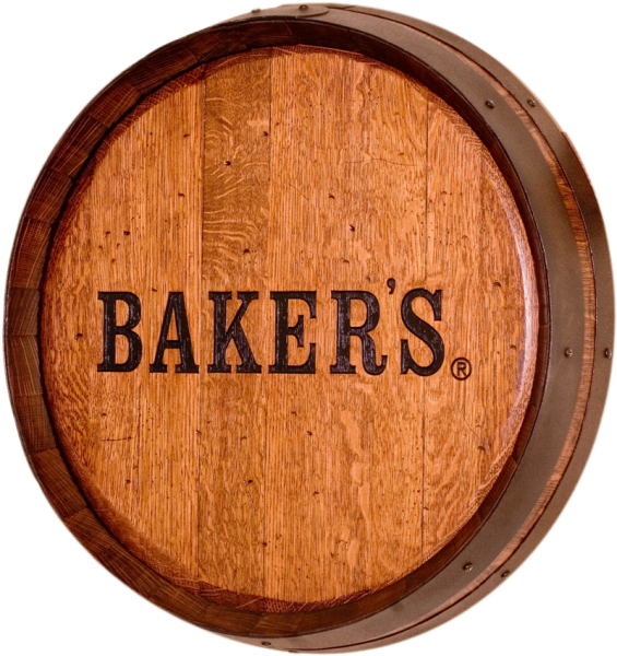 Bakers Whiskey Barrel Top PNG