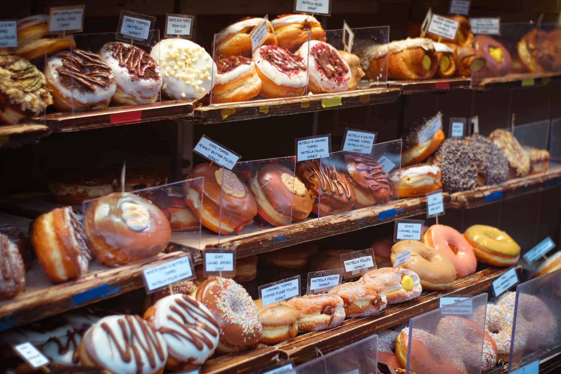 Enjoy fresh-baked treats in a cozy bakery
