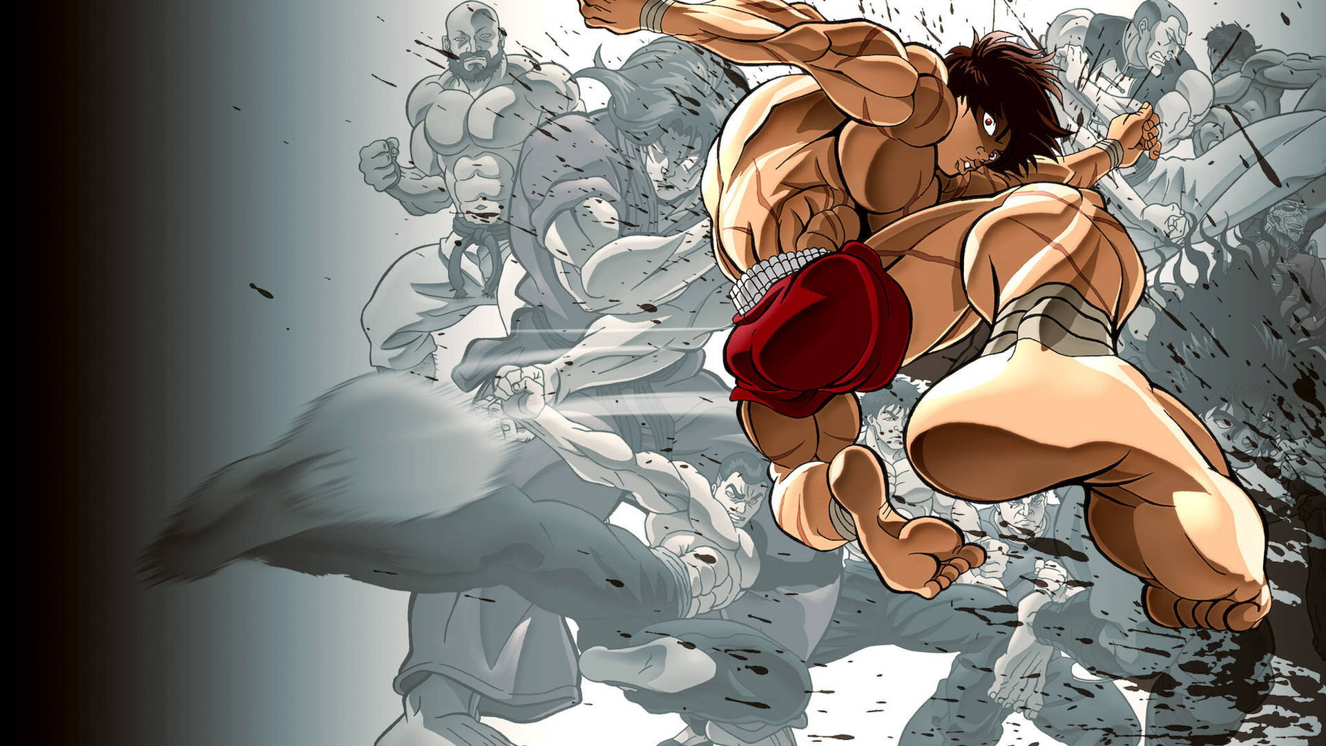 Baki Hanma And Friends Wallpaper