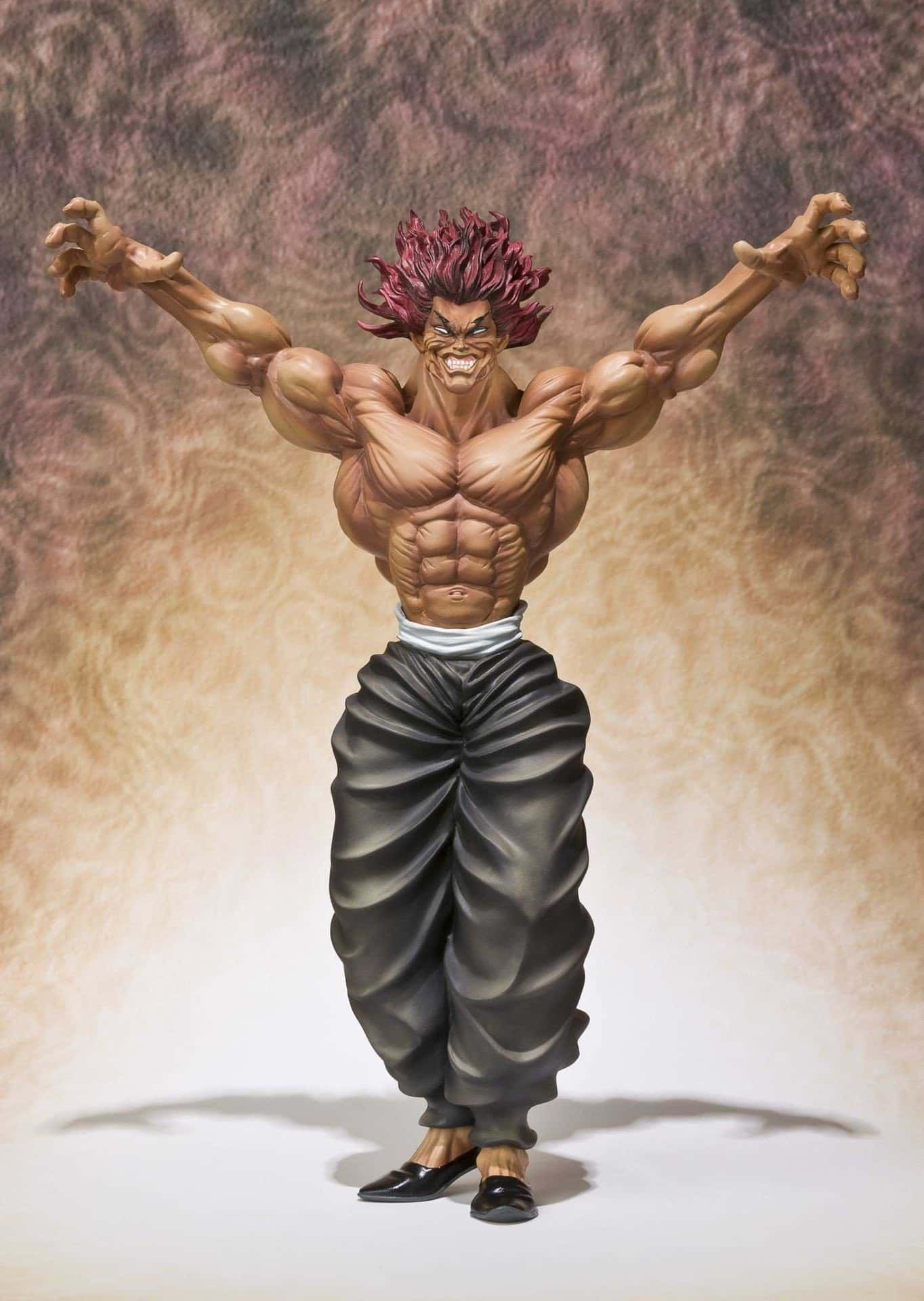 Pose Karakter Anime Berotot Baki The Grappler Wallpaper