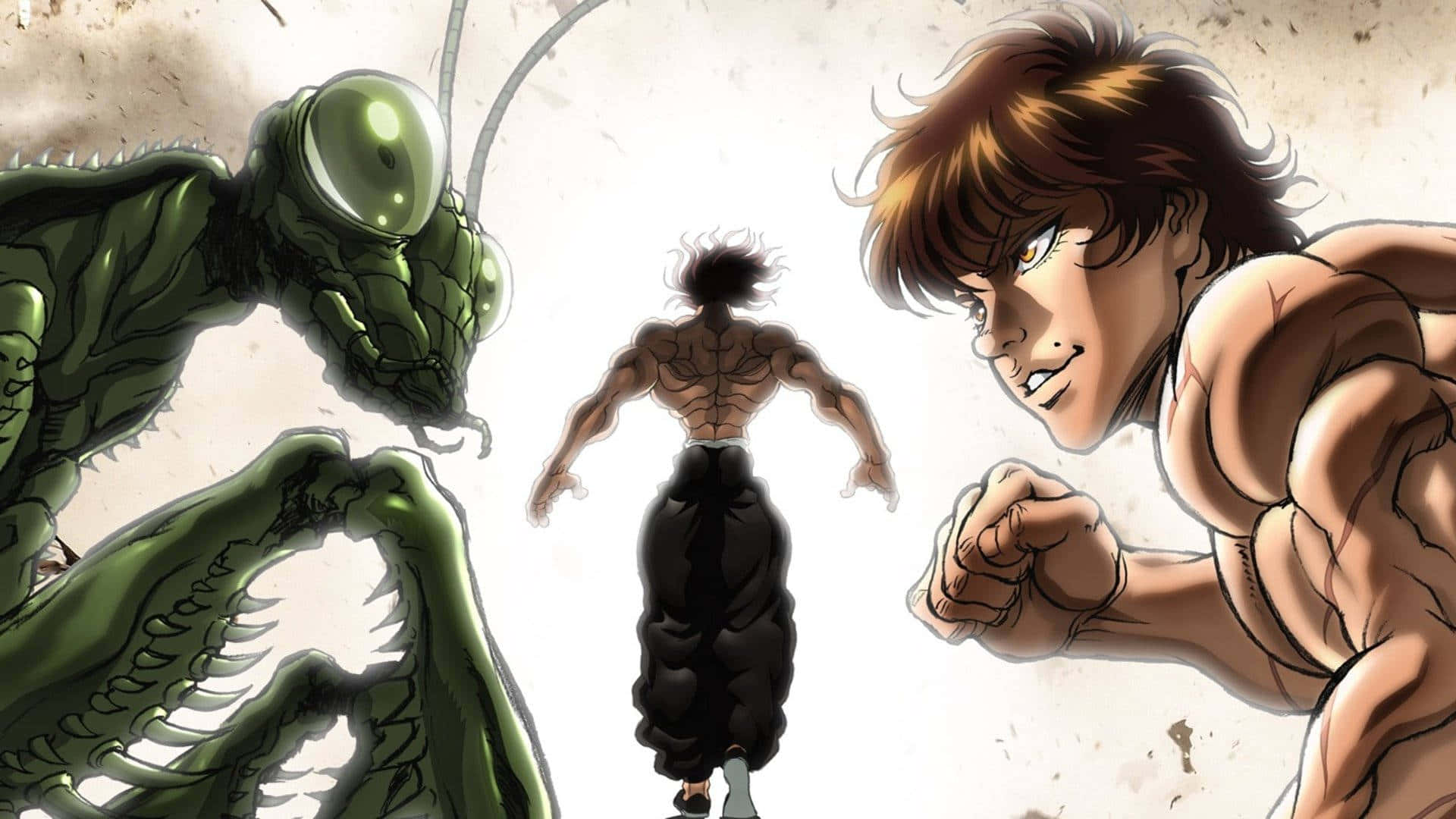 Baki Vs Belalang Sembah Wallpaper