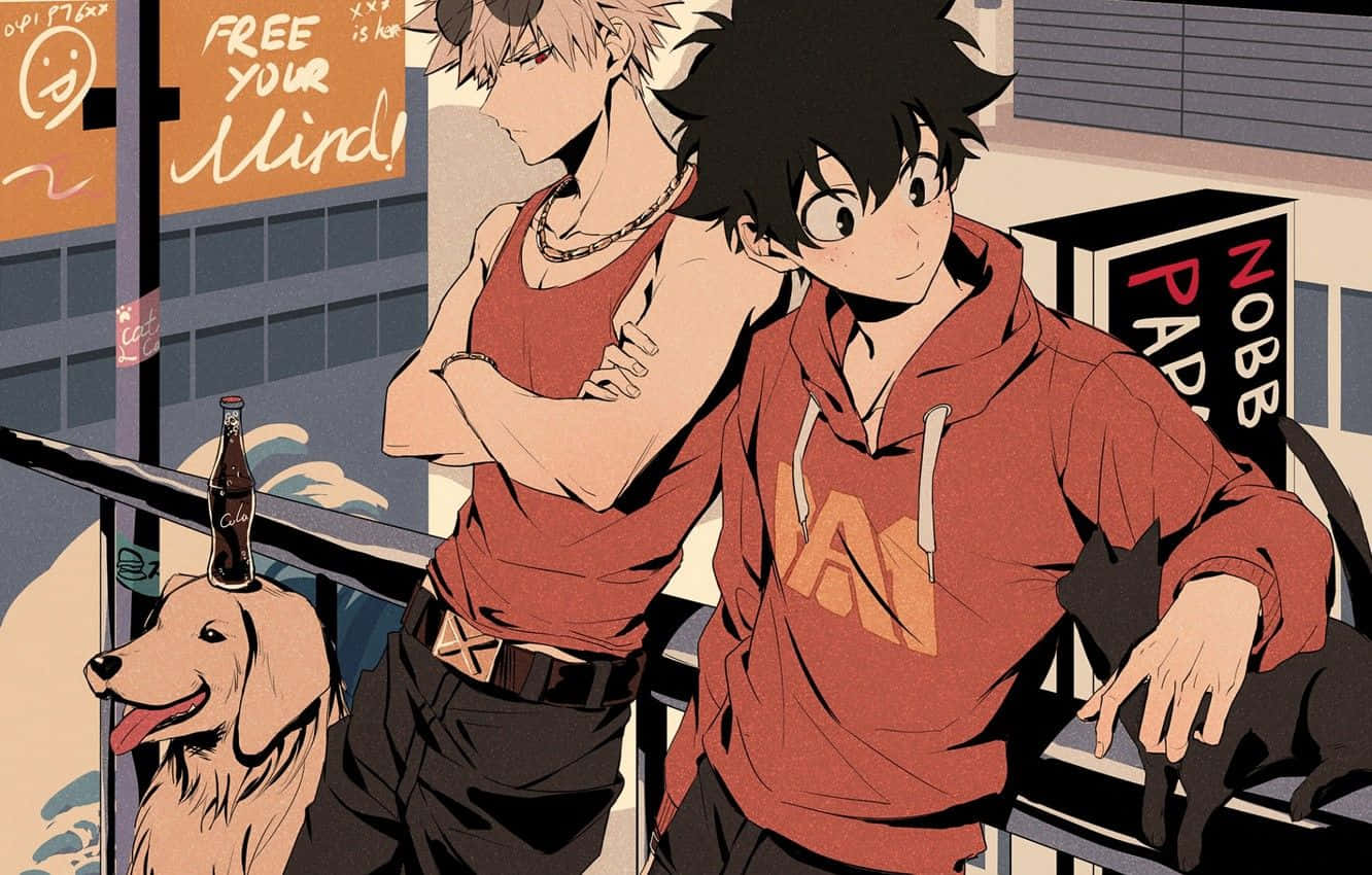 Bakugobild I 1332 X 850-upplösning