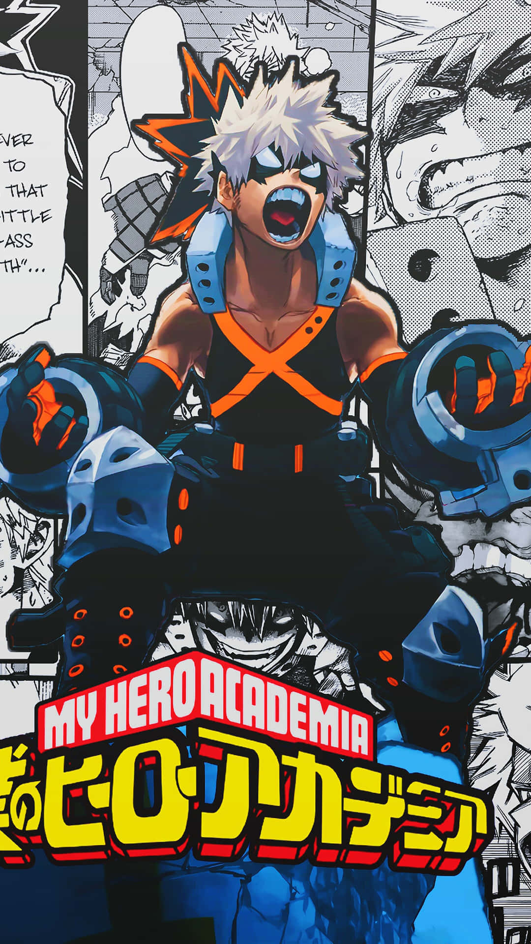Min helt Akademia - et plakat til anime Wallpaper