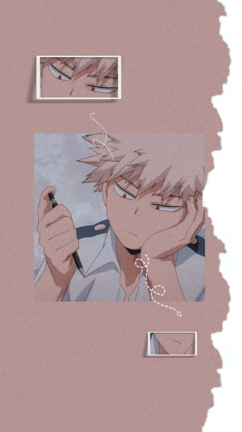 Introducing The New Bakugo Phone - Ready To Take On All Challenges Wallpaper