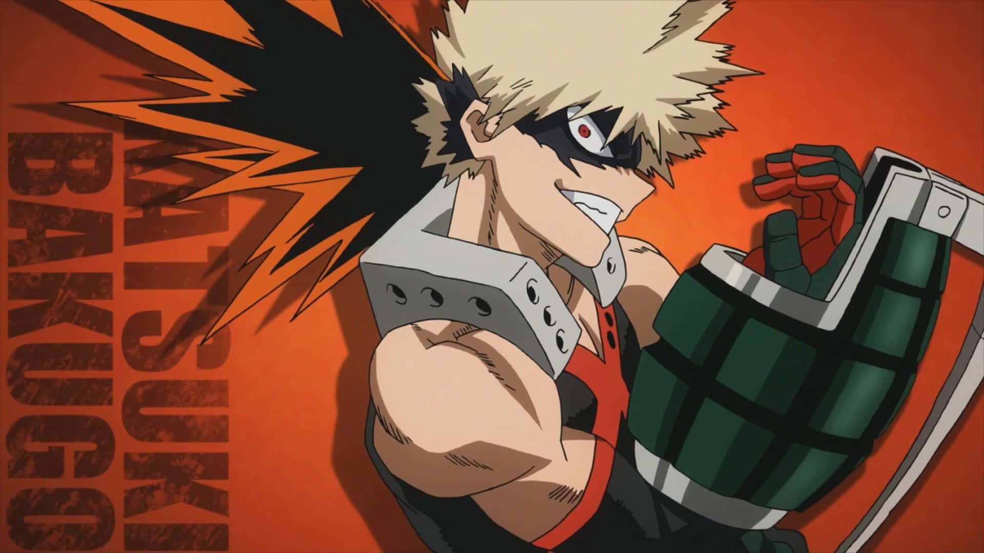 Bakugoinfuocato Libera La Sua Potenza Esplosiva