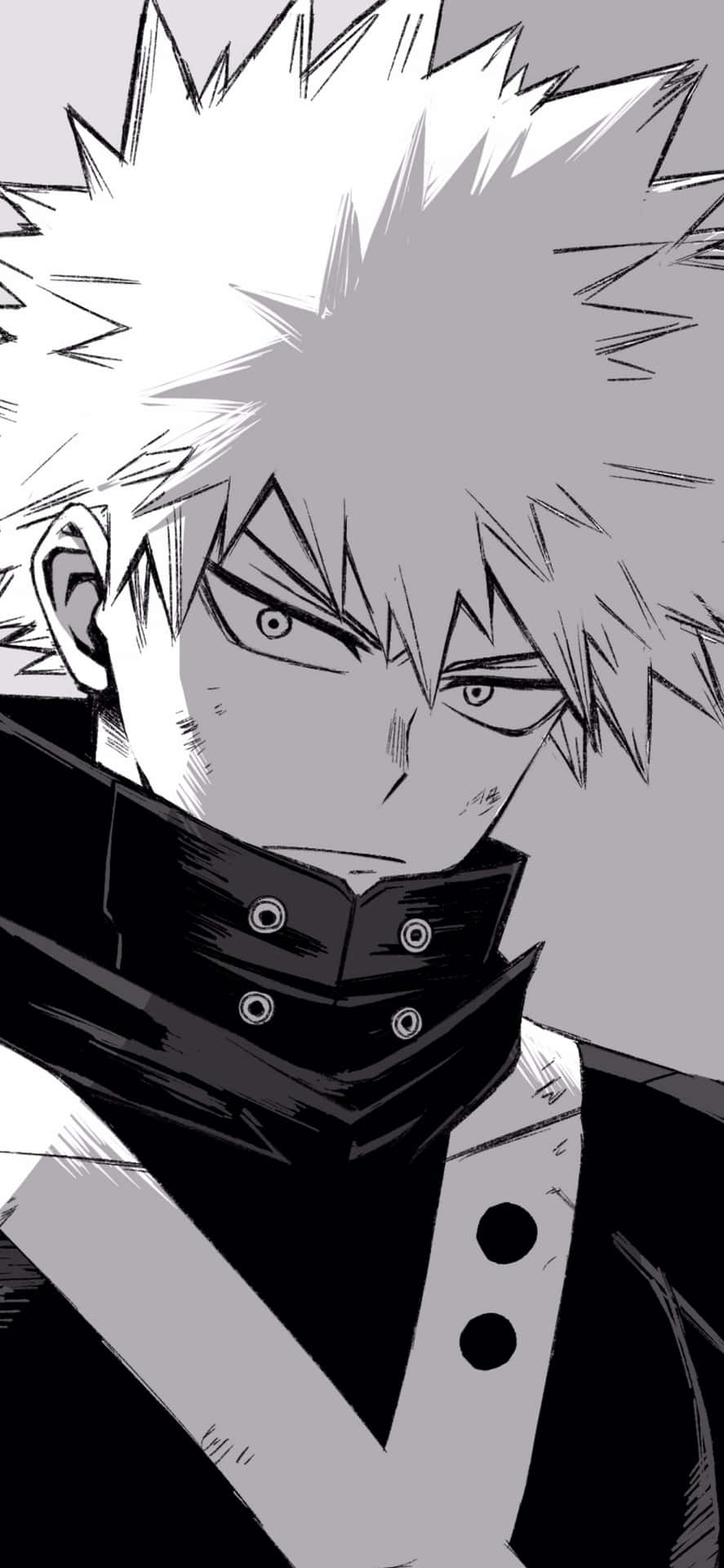 Bakugou - A fierce and explosive hero in action