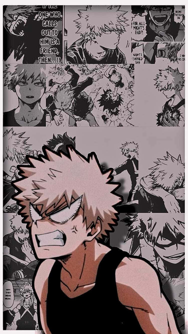 Bakugou unleashes his explosive power in action