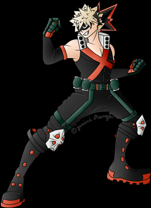 Bakugou Katsuki Fanart My Hero Academia PNG