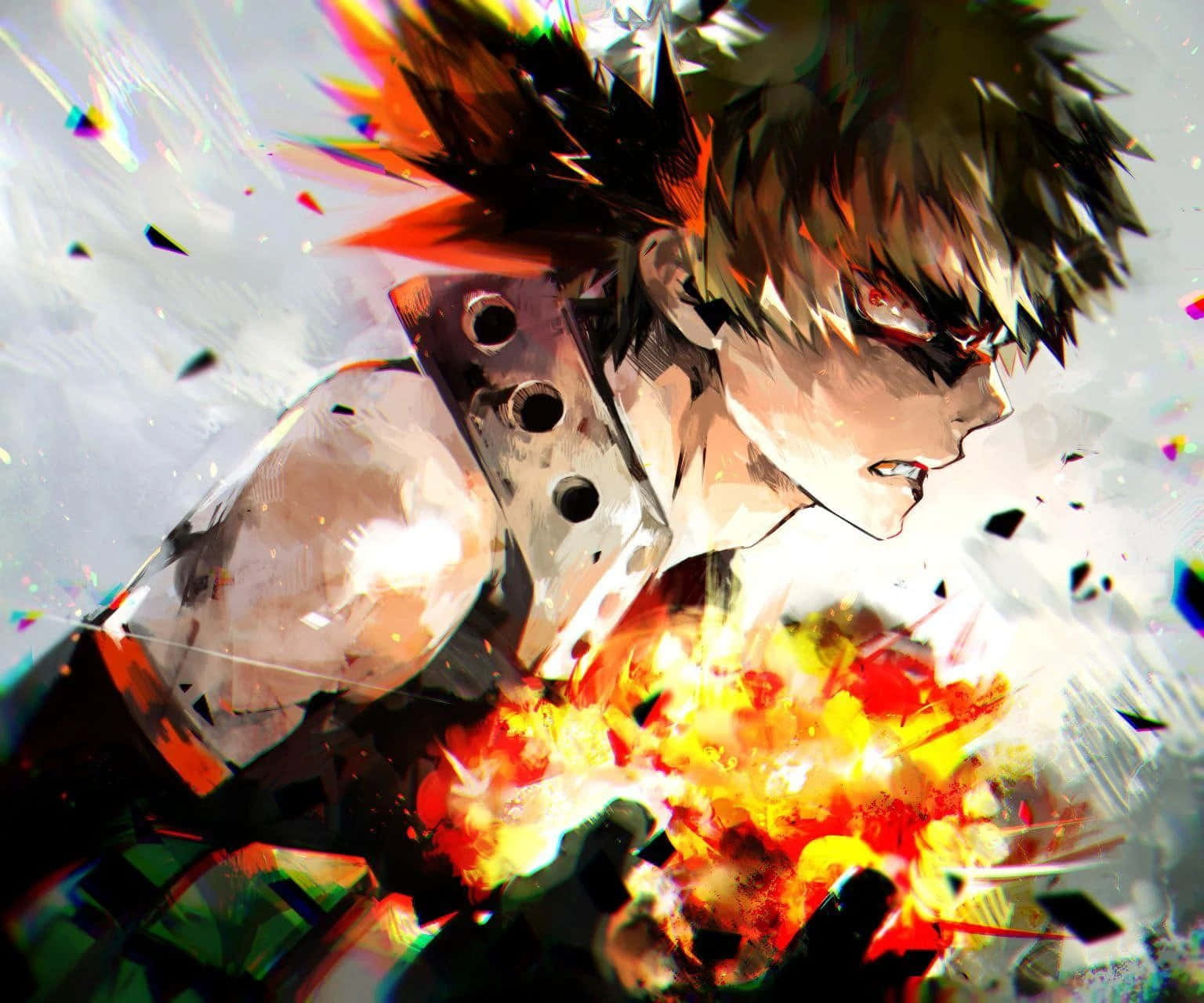 "Katsuki Bakugou is a powerful force to be reckoned with!"