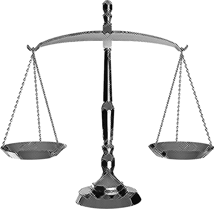 Balance Scale Graphic PNG