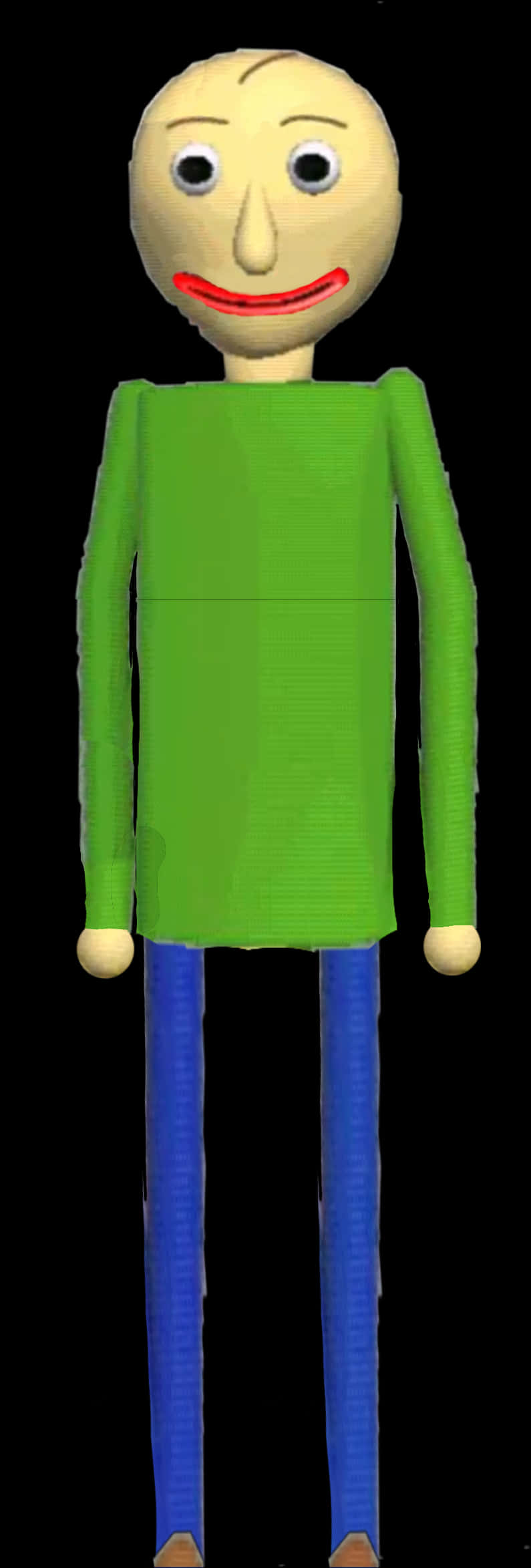 Download Baldi Character3 D Model | Wallpapers.com