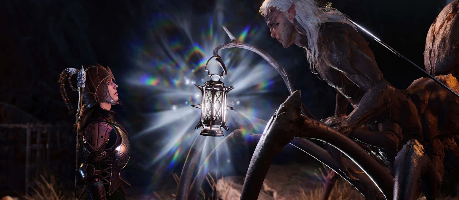 Baldurs Gate3 Magical Encounter Wallpaper